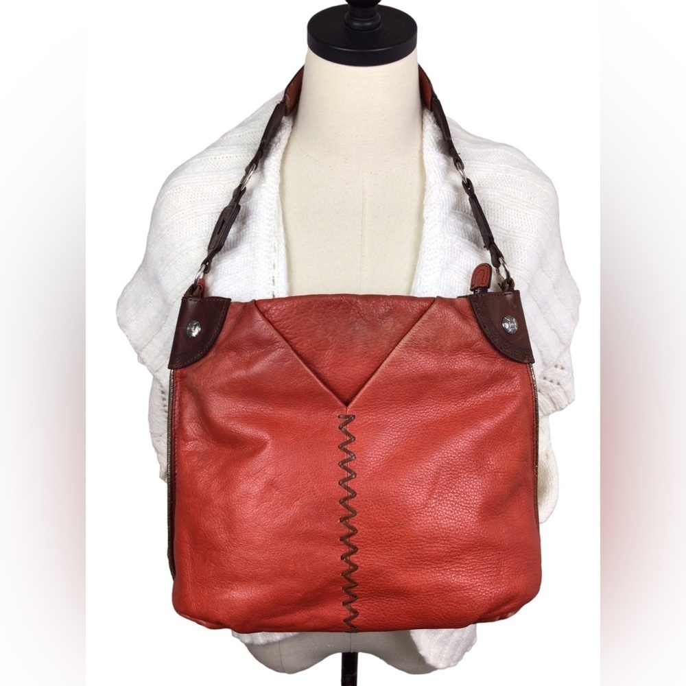 Brighton Shoulder Bag Tomato Soup Red Bohemian Hippy